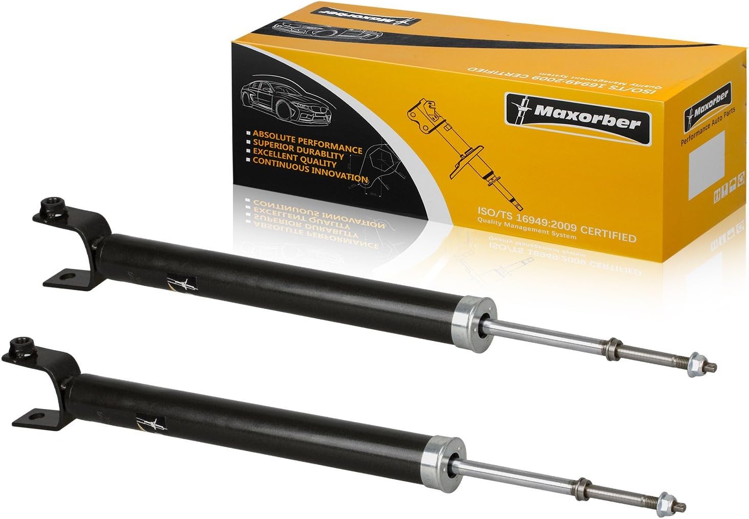 Rear Shocks Absorbers Gas Struts Set of 2 Z62858