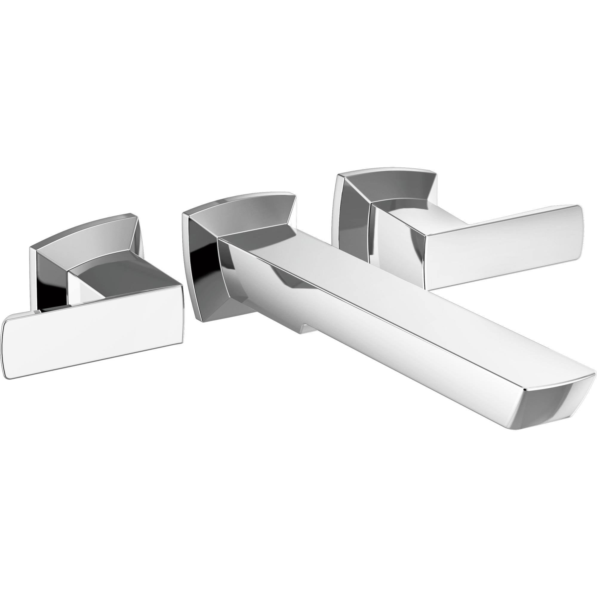 Two-Handle Wall Mount Tub Filler Chrome G387
