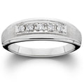 10K White Gold Diamond Wedding Ring U729237