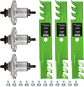 Deck Blade Spindle Kit Combo Set W8613