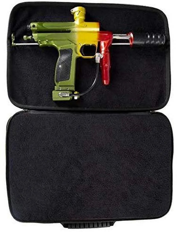 Black Carbon Fiber Paintball Marker Case K370606