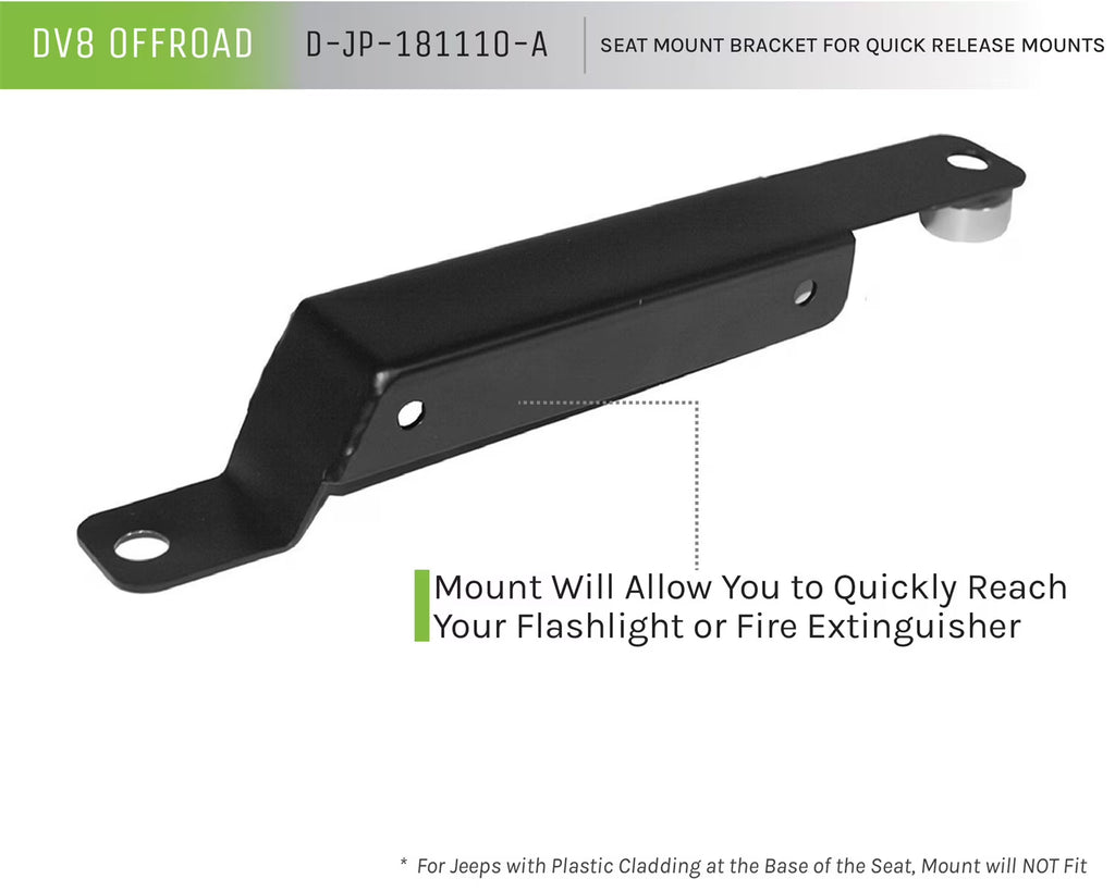 Black Floor Mount Bracket Kit F24827
