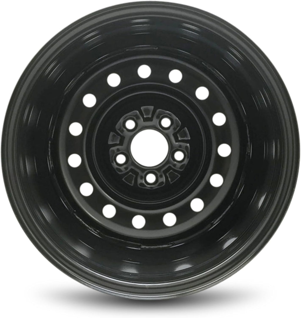 16 Inch 5 Lug Black Steel Wheel Z910003
