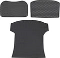 Cargo Liners Front and Rear Trunk Mats Black Rubber Pack of 2 G71812