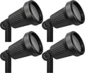 Black Cast Aluminum 20W Spotlight 4 Pack I410