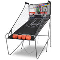 Indoor Basketball Arcade Game Double Electronic Hoops 2 Player with 4 Balls B457