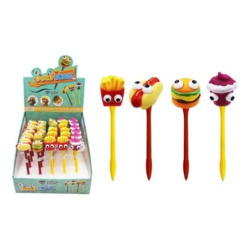 Assorted Plastic Food Pen - Pack of 30 I430