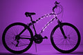Purple LED Bicycle Frame Light R475