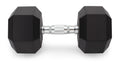 Rubber Hex Dumbbell, 105 lbs Z399