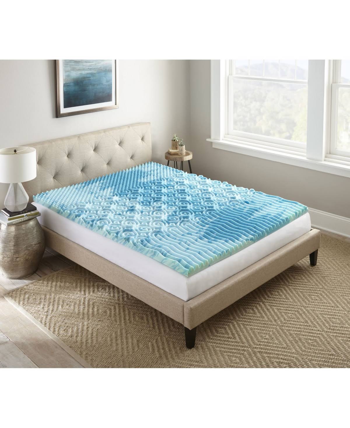 King 2 inch Gel Mattress Topper E3171