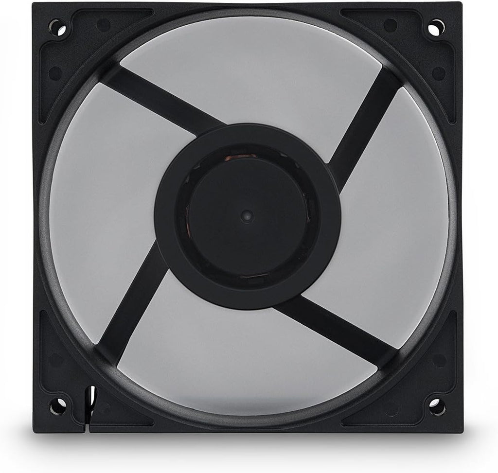 Black 120mm PWM Fan, 2200 RPM, 2-Pack Q26396