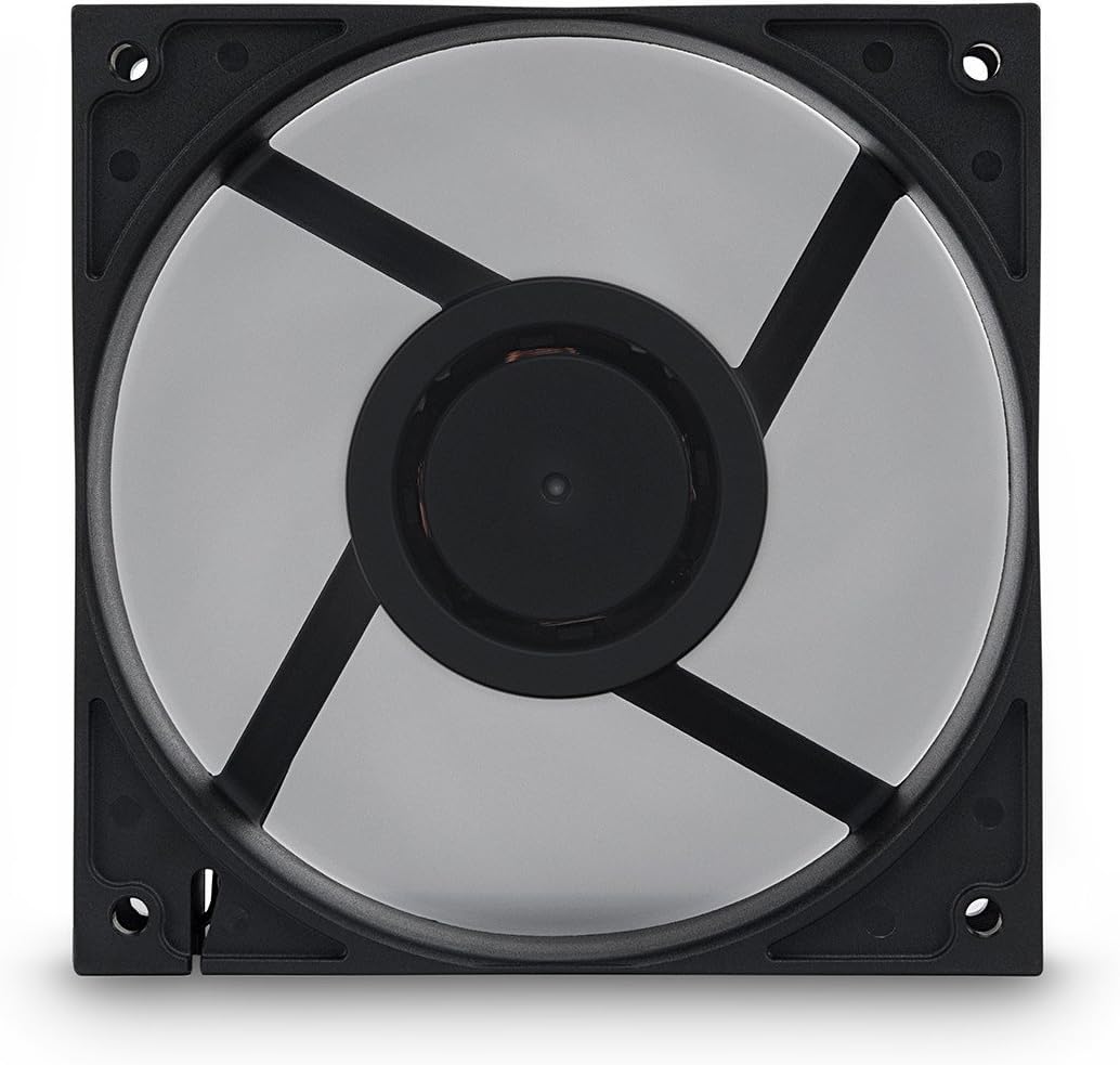 Black 120mm PWM Fan, 2200 RPM, 2-Pack Q26396