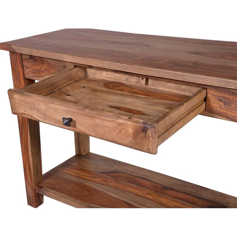 Solid Sheesham Wood Console Table C9581