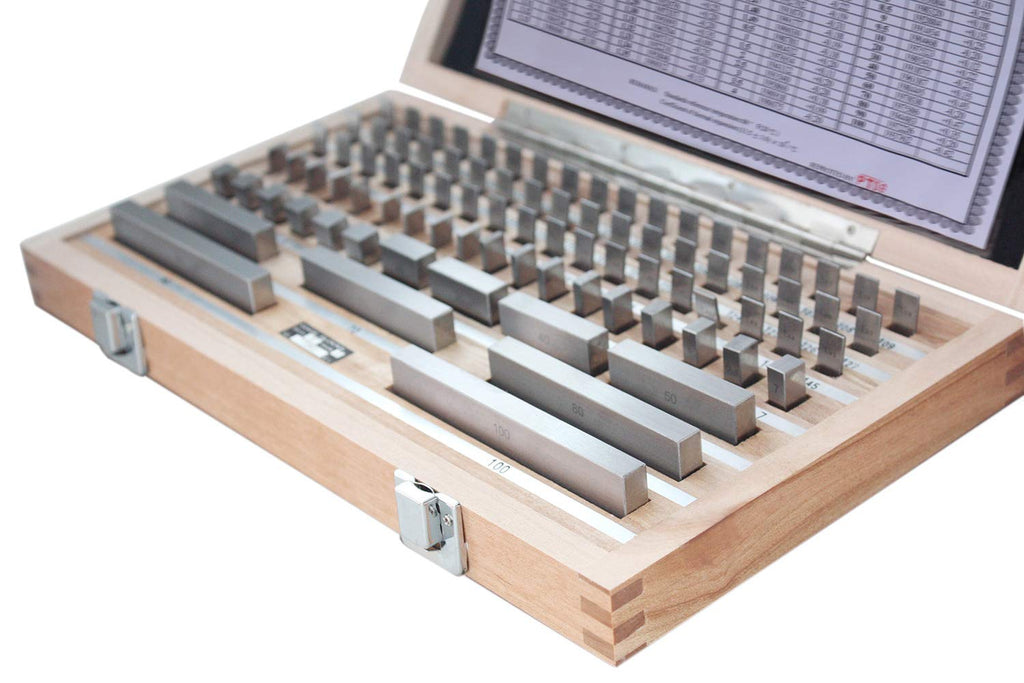 87 Pc Metric Gage Block Set, Grade 2 V306