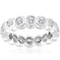 14k White Gold Diamond Eternity Ring S813956