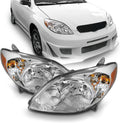 Chrome Headlights Pair for 2003-2008 Toyota Matrix Wagon 4Door I902249
