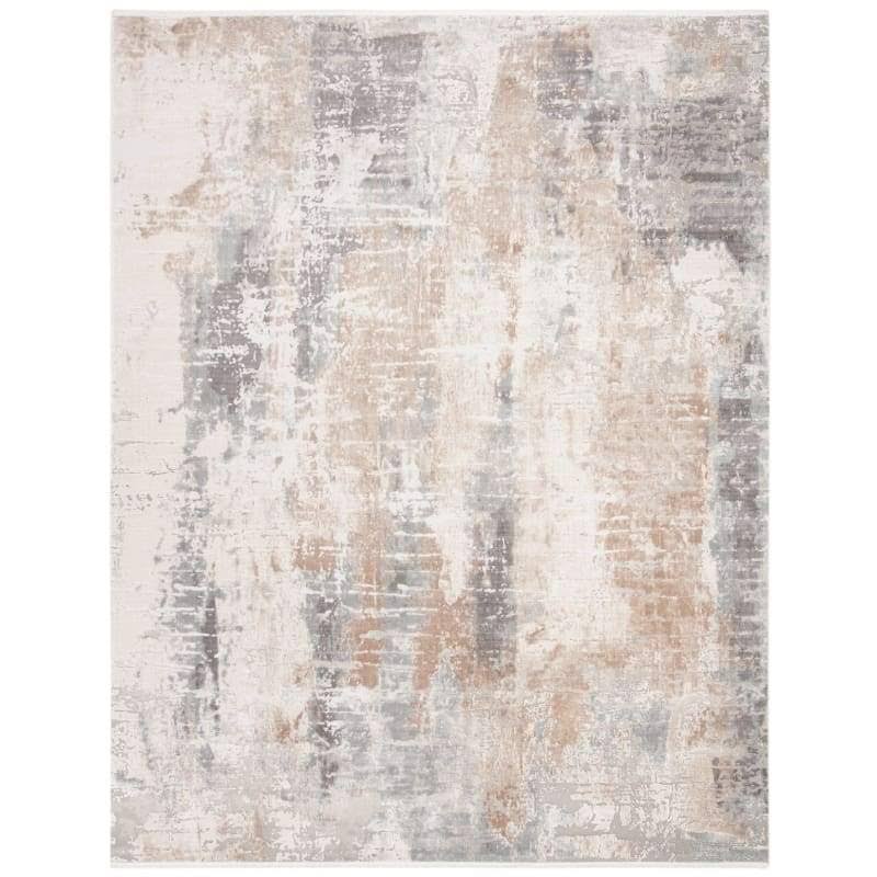 Beige / Brown Runner Rug E9511
