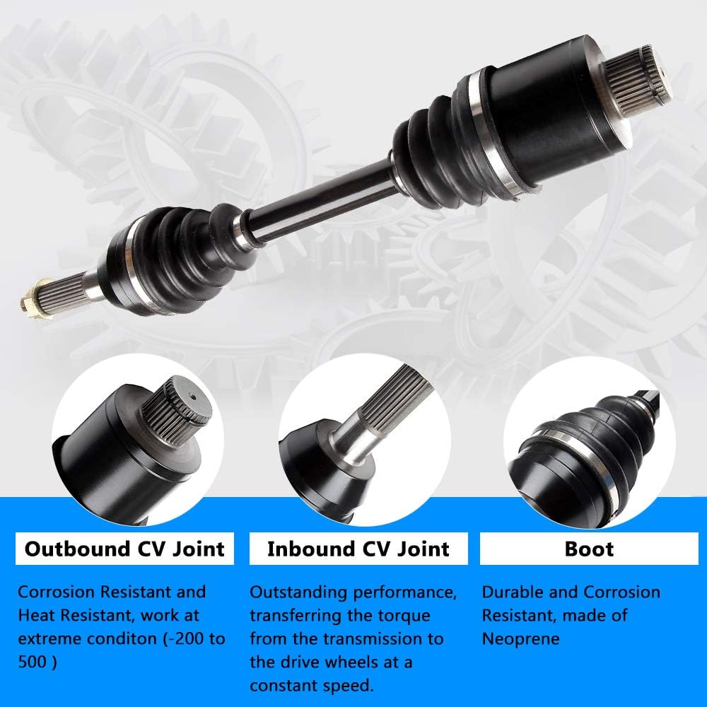 CV Axle Shaft Assemblies Pack of 2 W1878