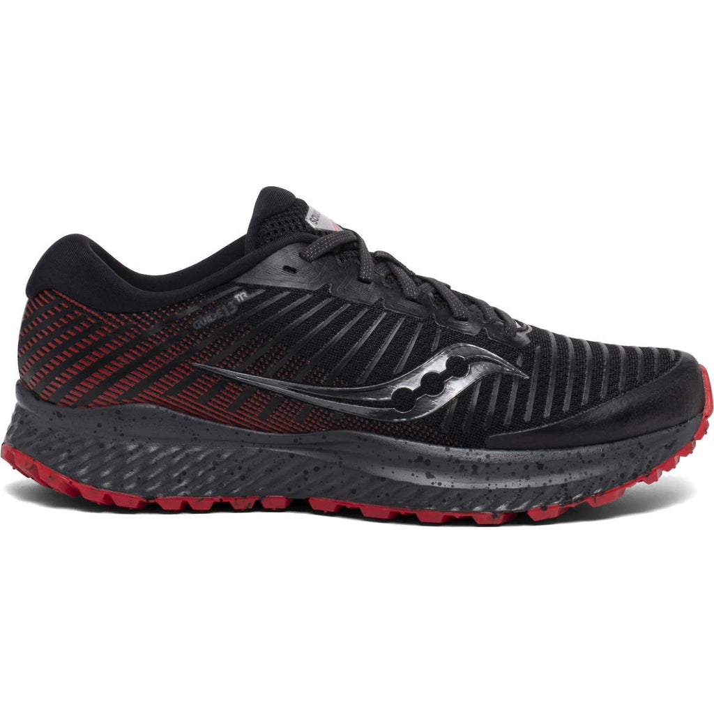 Men's Saucony Guide 13 TR Black/Red 7.5 D U977687