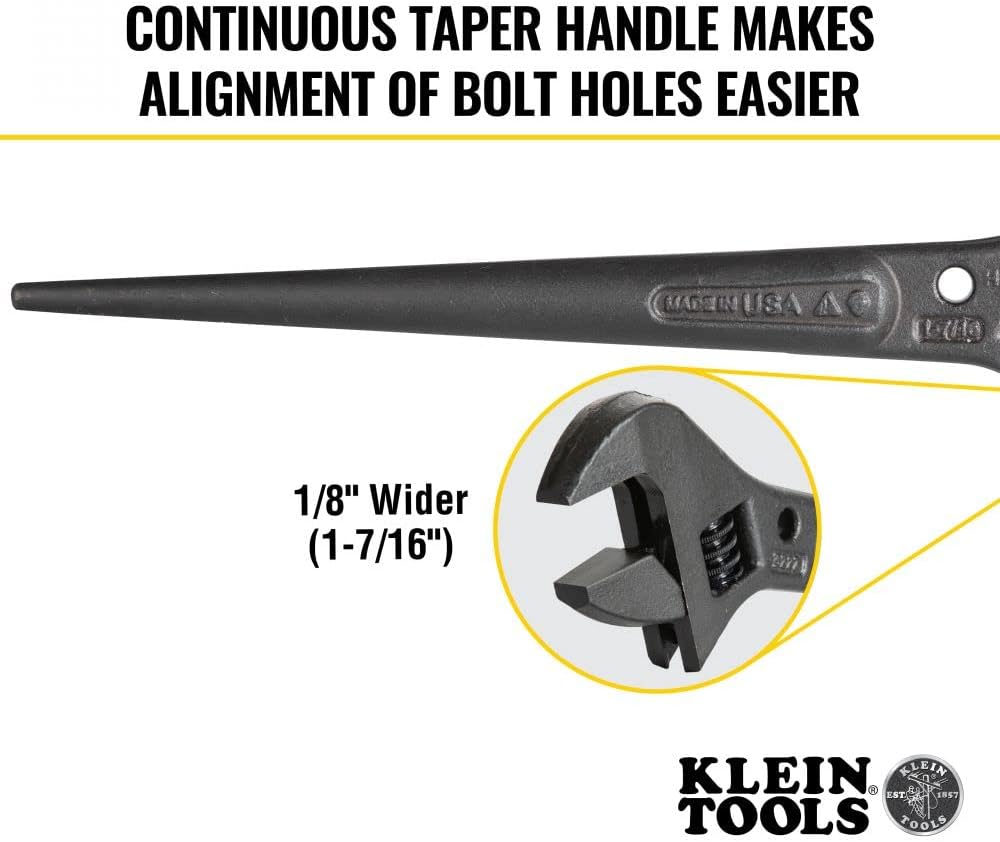 Adjustable Spud Wrench 10-Inch with Tether Hole, Pack of 2 B79081