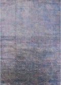 Blue Gray Rectangle Area Rug I410