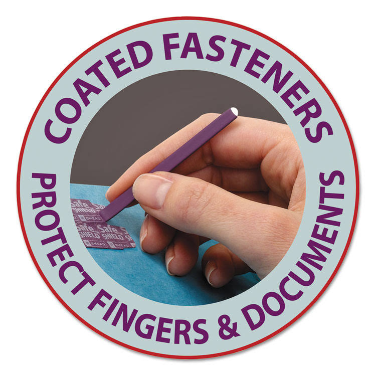 Red Letter Size Classification Folders with Fasteners, 10/Box C1270